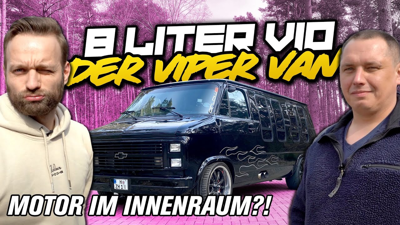 Der VIPER VAN - 8l Hubraum und 10 Zylinder im US Chevy G20 Van von Alex | Philipp Kaess |