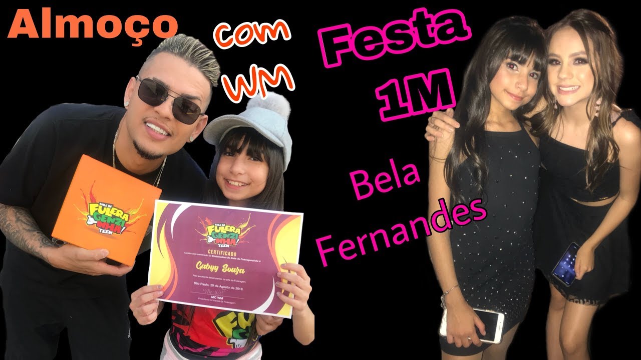 Almoço com MC WM | Festa de 1 MILHÃO Bela Fernandes
