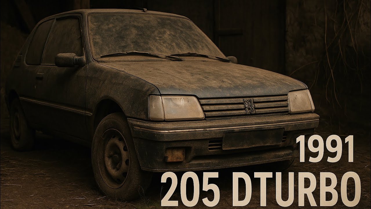 Peugeot 205 Dturbo : il est temps de s’y  remettre !!!!