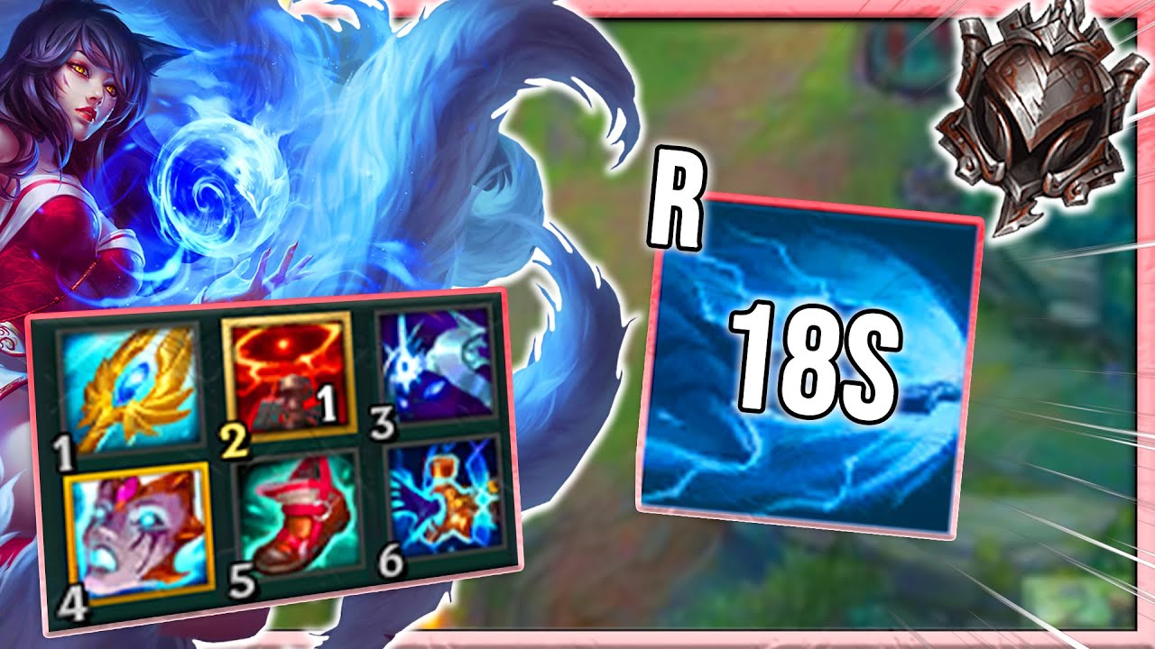AHRI FULL COOLDOWN REDUCTION [IRON 2] - League of Legends ITA #2880