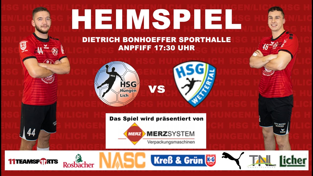 HSG Hungen/Lich vs. HSG Wettertal (Bezirksoberliga)