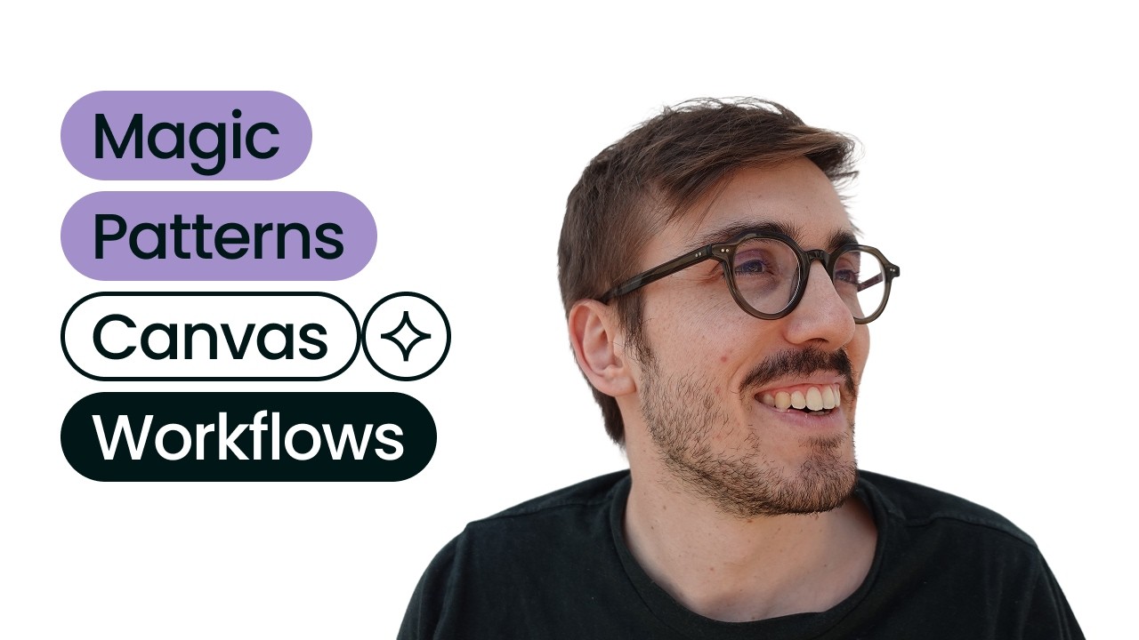 Vibe designing on a canvas?! Canvas workflows with AI design tool Magic Patterns