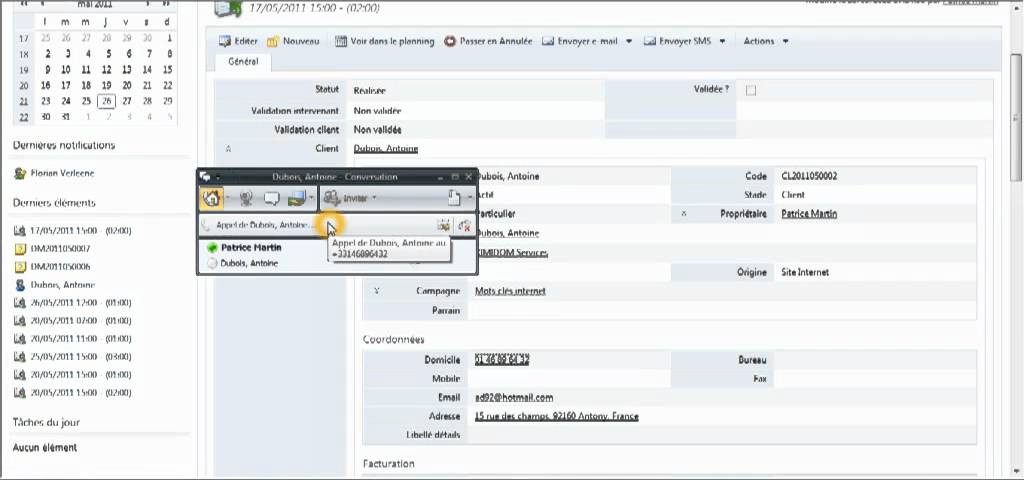Réception et résolution d'une réclamation client