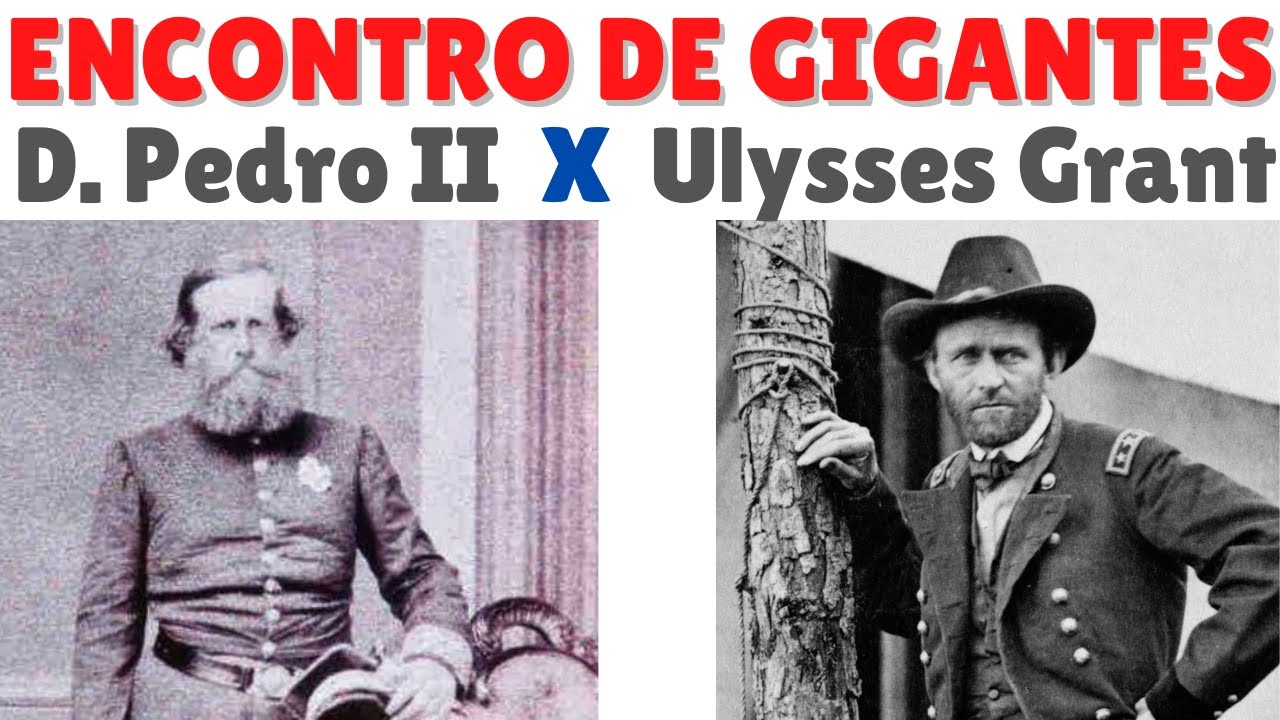 ENCONTRO DE D. PEDRO II E PRESIDENTE GRANT DOS EUA