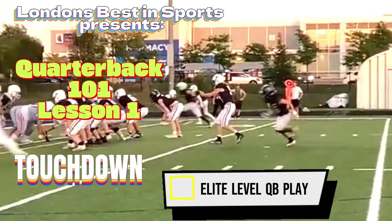 londons best in sports presents Quarterback 101 #lesson 1 #quarterbackskills  #qb1 #qbshorts Seann