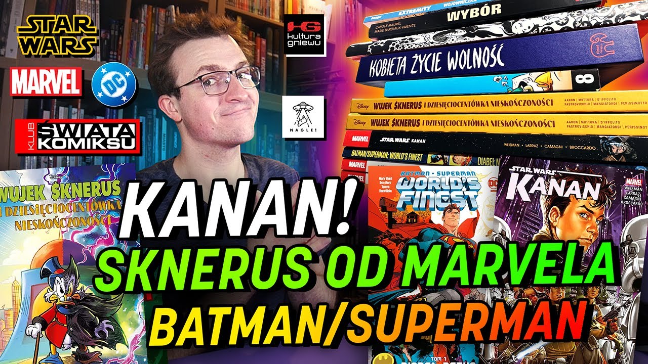 POTĘŻNY Kanan, Batman/Superman, Dziesięciocentówka Nieskończoności, Wybór - Przegląd komiksów 2/2025