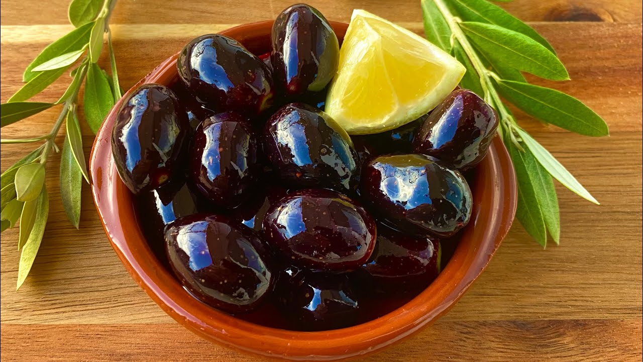 ACEITUNAS 🫒 NEGRAS ALIÑO ANDALUZ Curadas en Sosa Cáustica