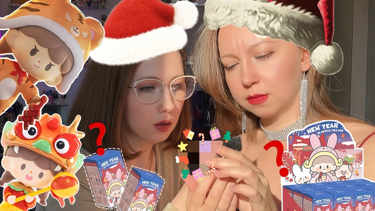 КАКОЕ ТЫ ЖИВОТНОЕ? РАСПАКОВКА ZZOTON NEW YEAR IN APPLE VILLAGE 🎁FINDING UNICORN BLIND BOX UNBOXING
