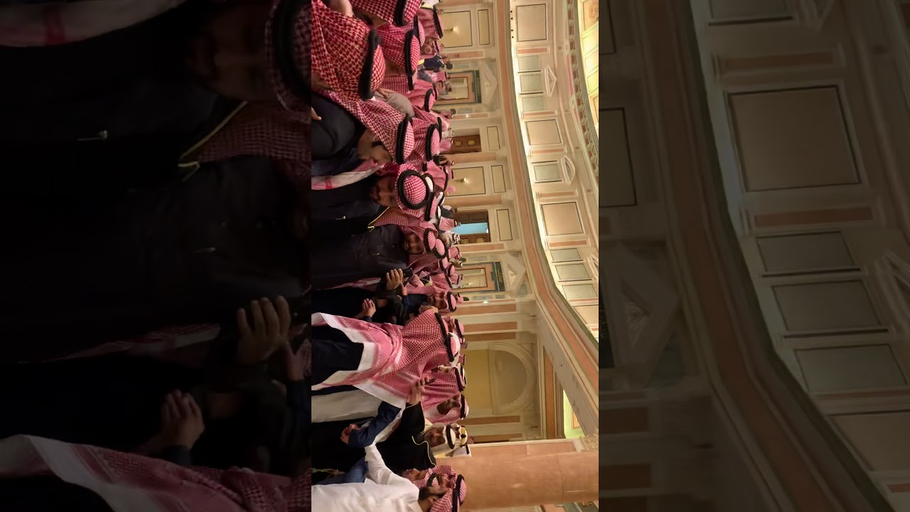 الامير محمد بن نايف في حفل زواج  الامير ⁧‫سلطان‬⁩ بن مشعل بن محمد بن سعود في فندق الريتز كارلتون