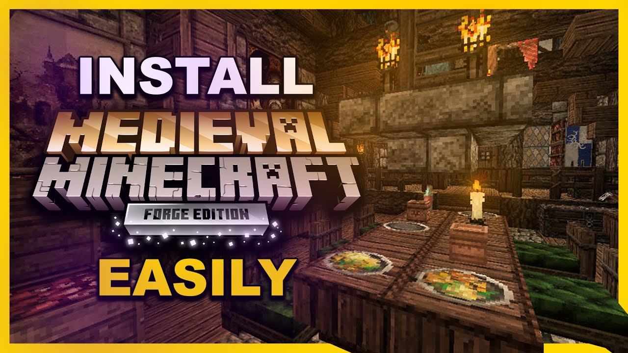 How To Install MEDIEVAL MINECRAFT the EASY way | 2022