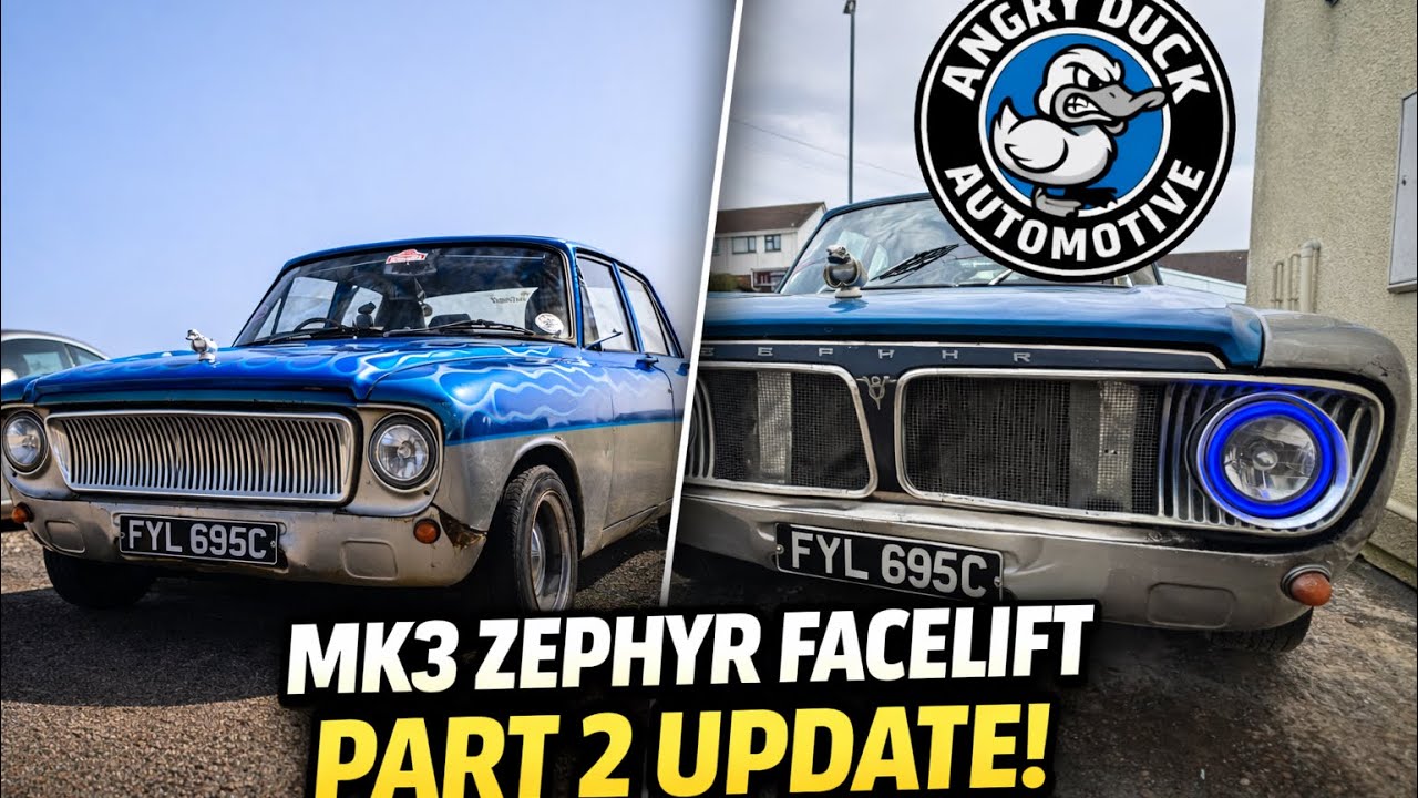 MK3 Ford Zephyr Facelift Pt.2 Gets Serious! + ’49 Studebaker Hotrod Update