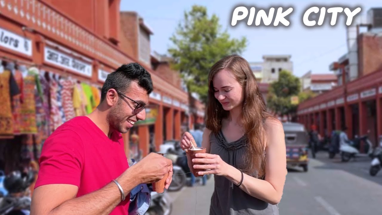 A Day with American Girl in Jaipur! Road Trip India Ep 4!