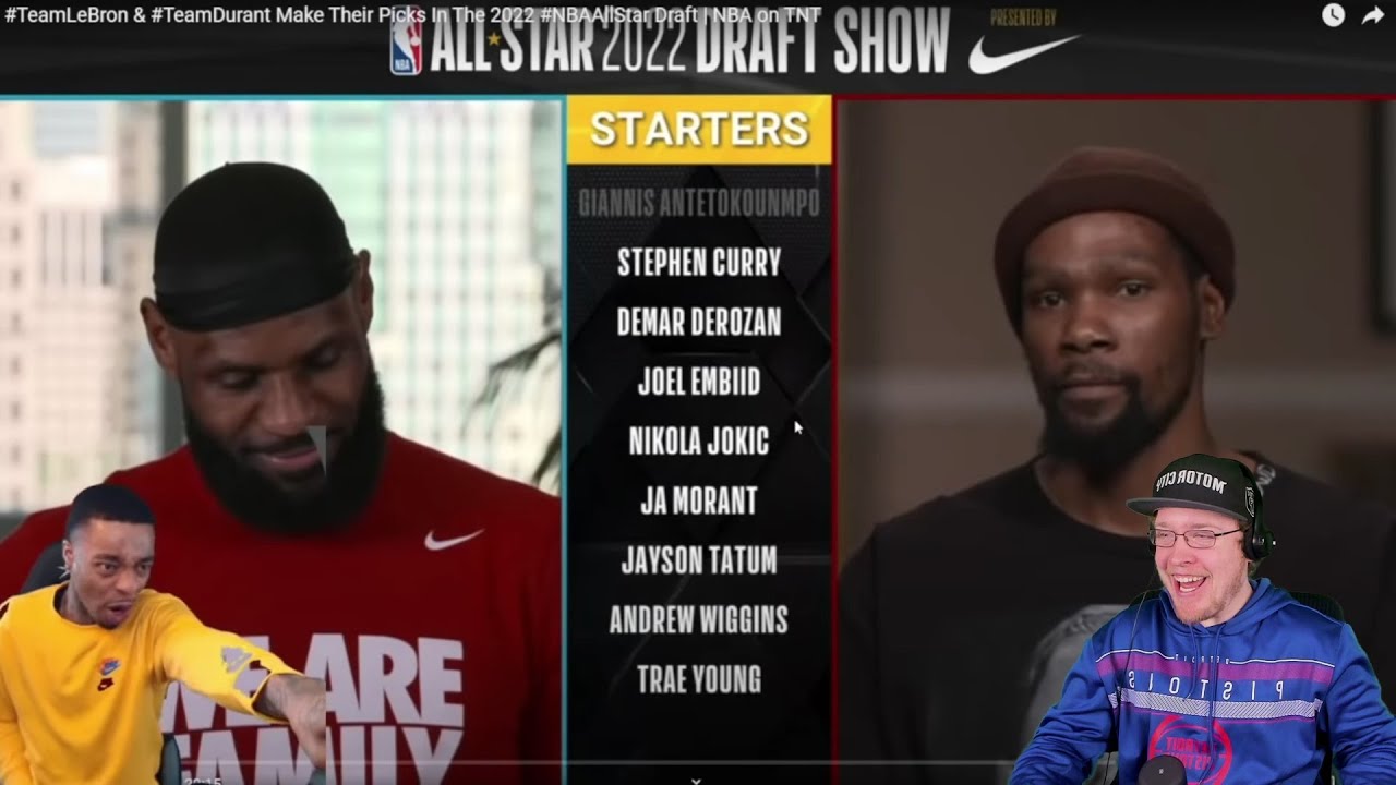 Reacting To FlightReacts 2022 NBA All Star Draft