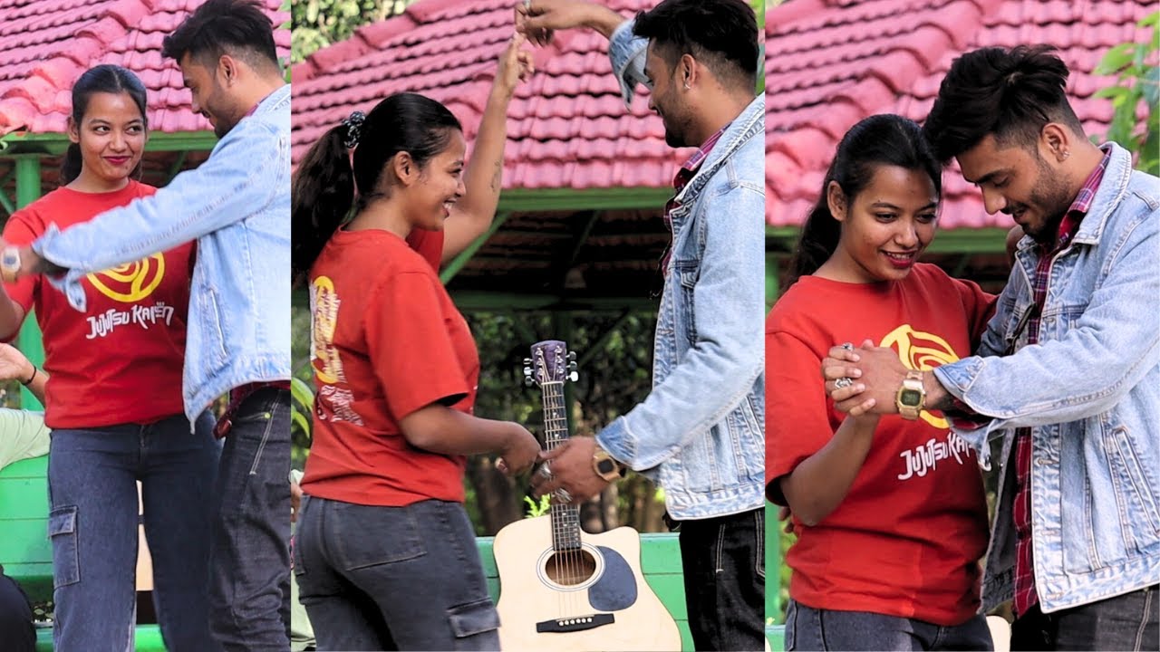 Dancing  & Singing Prank // Picking Up Girl For Dance / Cute Reaction - SAHIL KHAN 2.0