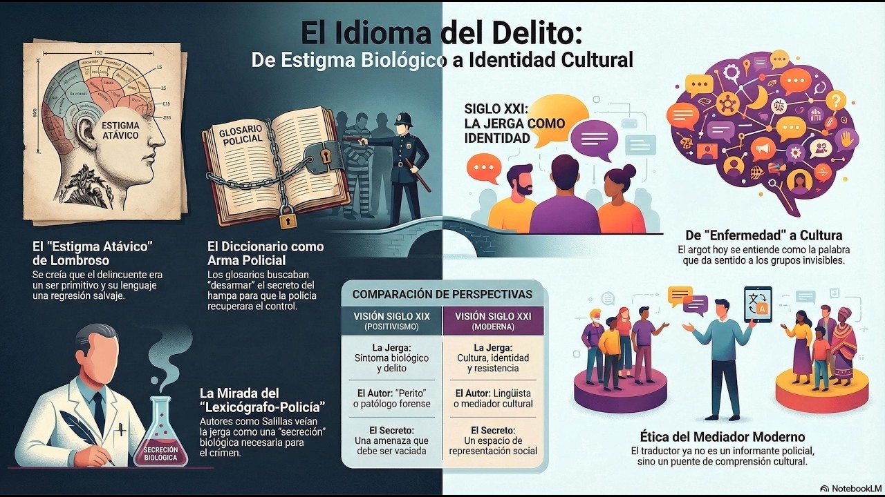 La mirada del perito: slang, delincuencia y el estigma de Lombroso
