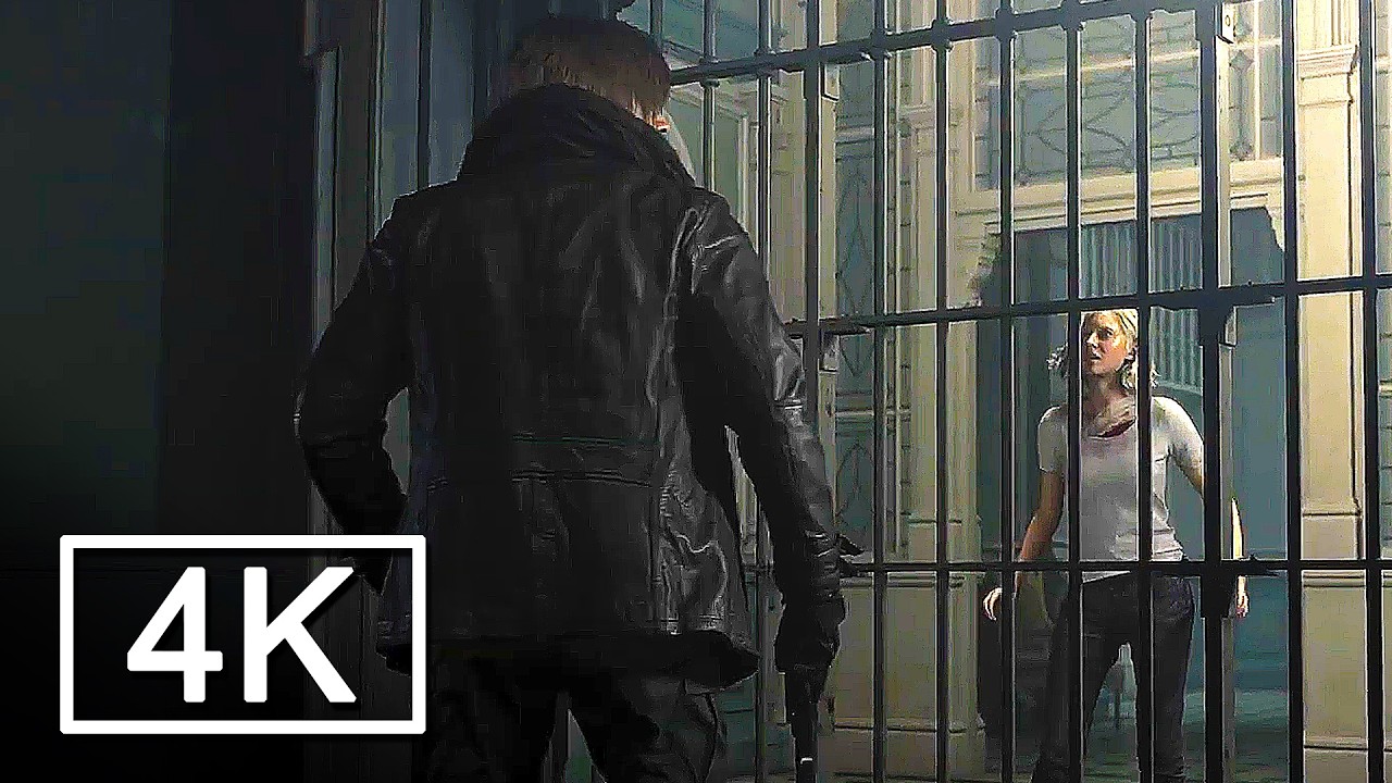 Леон спасает Грейс (4K-кинематографический ролик) | Resident Evil Requiem