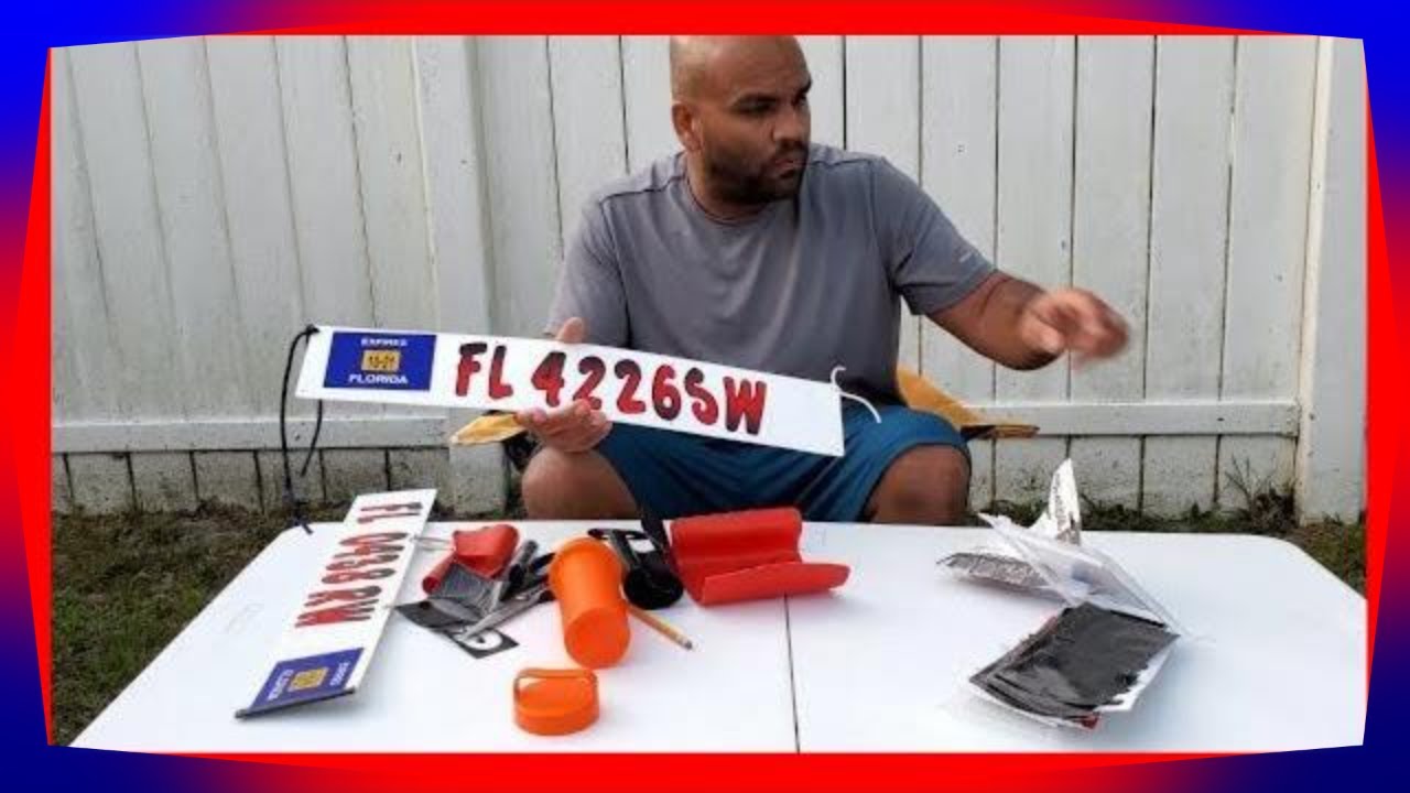 How to put registration numbers on your inflatable boat