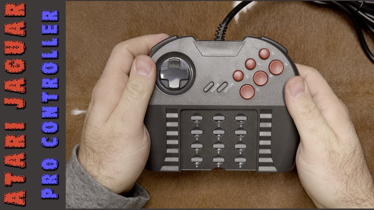 Do the math?  Atari Jaguar Pro Controller review a New Controller for the classic system.