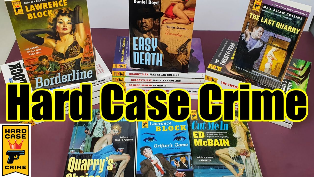 A Look At - Hard Case Crime - Retro Style - Crime Noir - Paperbacks!