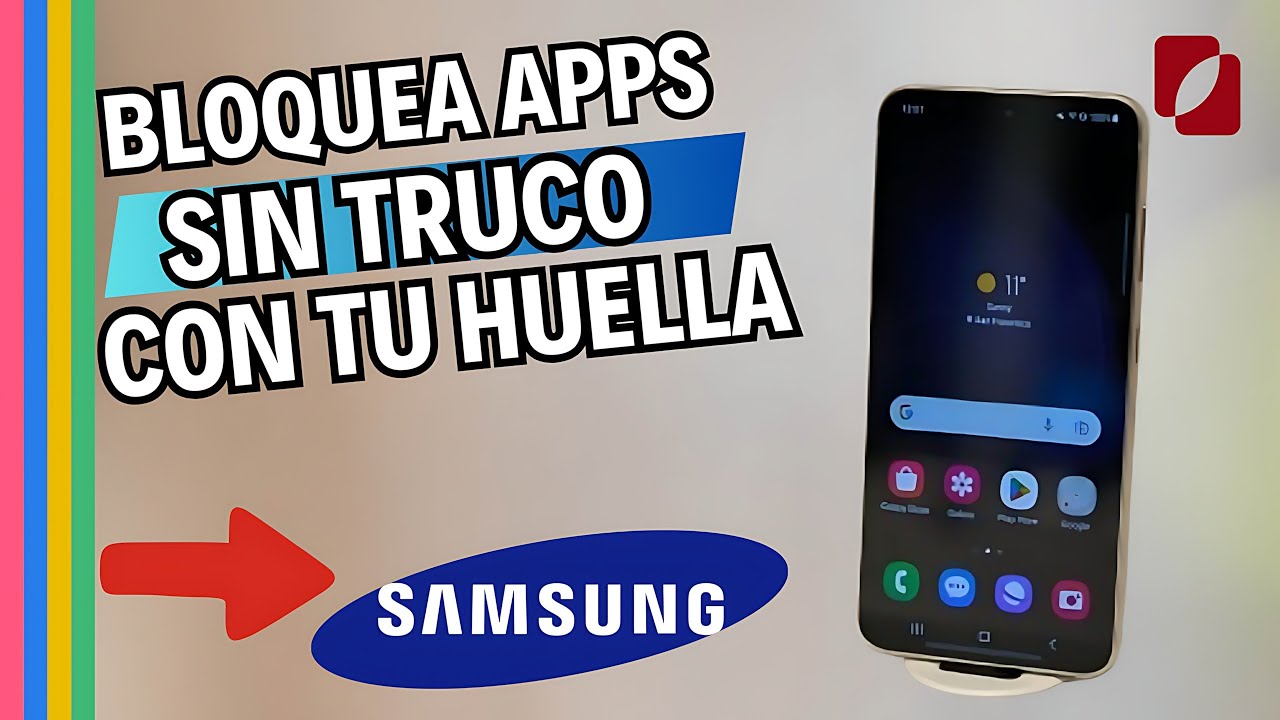 APRENDE a BLOQUEAR aplicaciones CON TU HUELLA para que NADIE acceda sin tu permiso a tu SAMSUNG