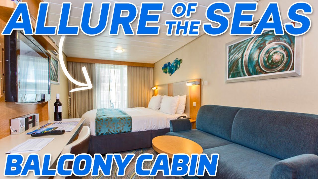 Обзор и экскурсия по каюте с балконом Allure of the Seas