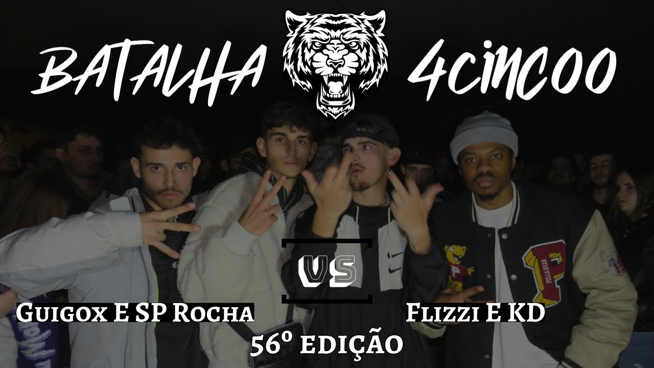KD One Seven e Flizzi vs SP Rocha e Guigox | Semifinal | 56ª EDIÇÃO DUPLAS | Batalha4Cinc00