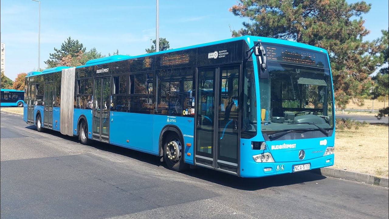 Budapest, 8E busz Újpalota, Nyírpalota út- Bosnyák tér | Mercedes-Benz Conecto G, NCA-515