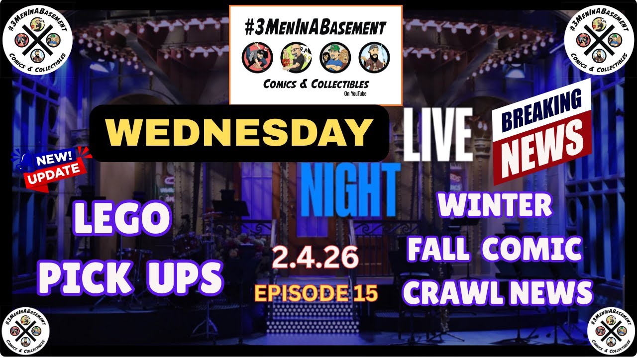 WEDNESDAY NIGHT LIVE LEGO PICK UPS AND MORE
