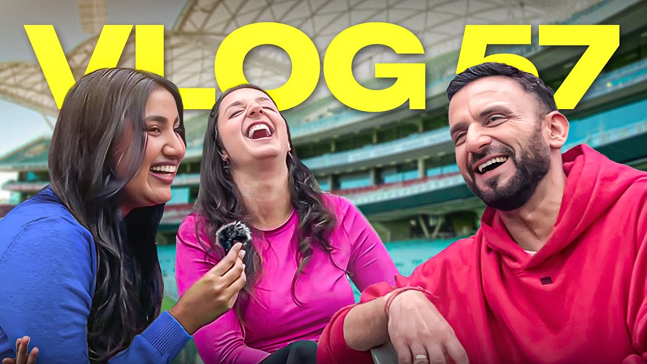 Exploring Adelaide Oval With These Cricket CRAZY Fans | Vlog Overs 57 - Jatin Sapru
