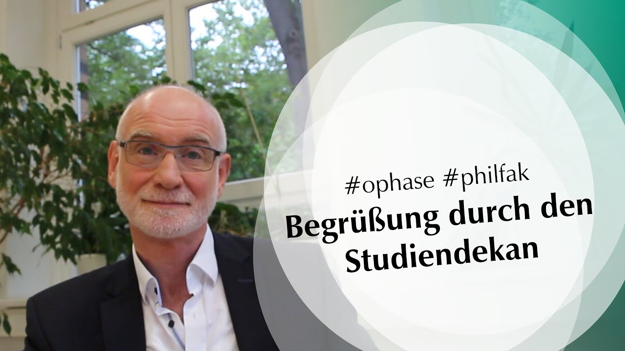 Begrüßung durch den Studiendekan | O-Phase 2021