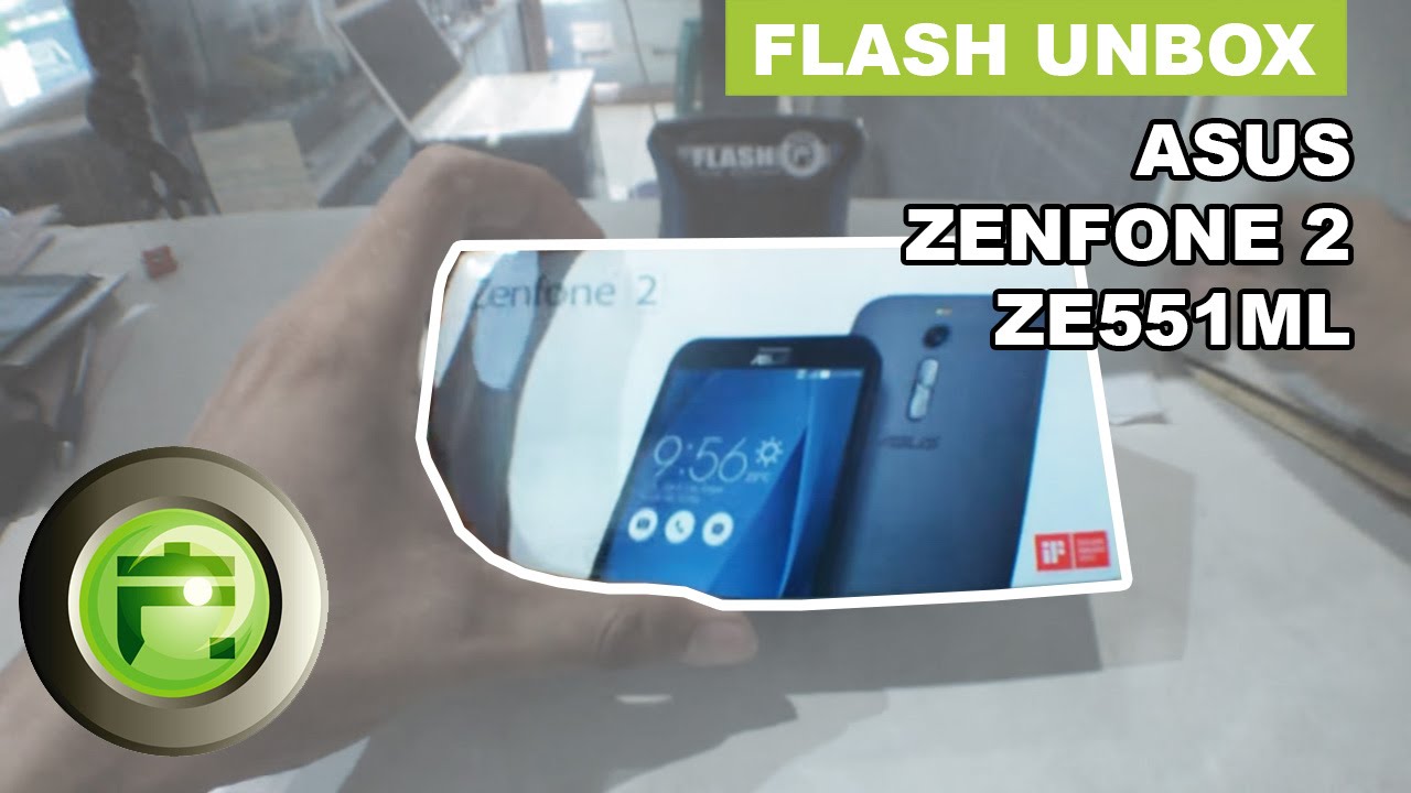 Asus Zenfone 2 ZE551ML RAM 4 GB - Unboxing & Overview Indonesia - Flash Gadget Store
