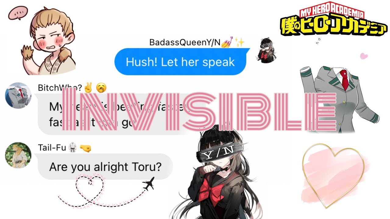Is Hagakure invisible?🤔|bnha lyric prank|feat. Y/N|love confession?!|PurpleVanny