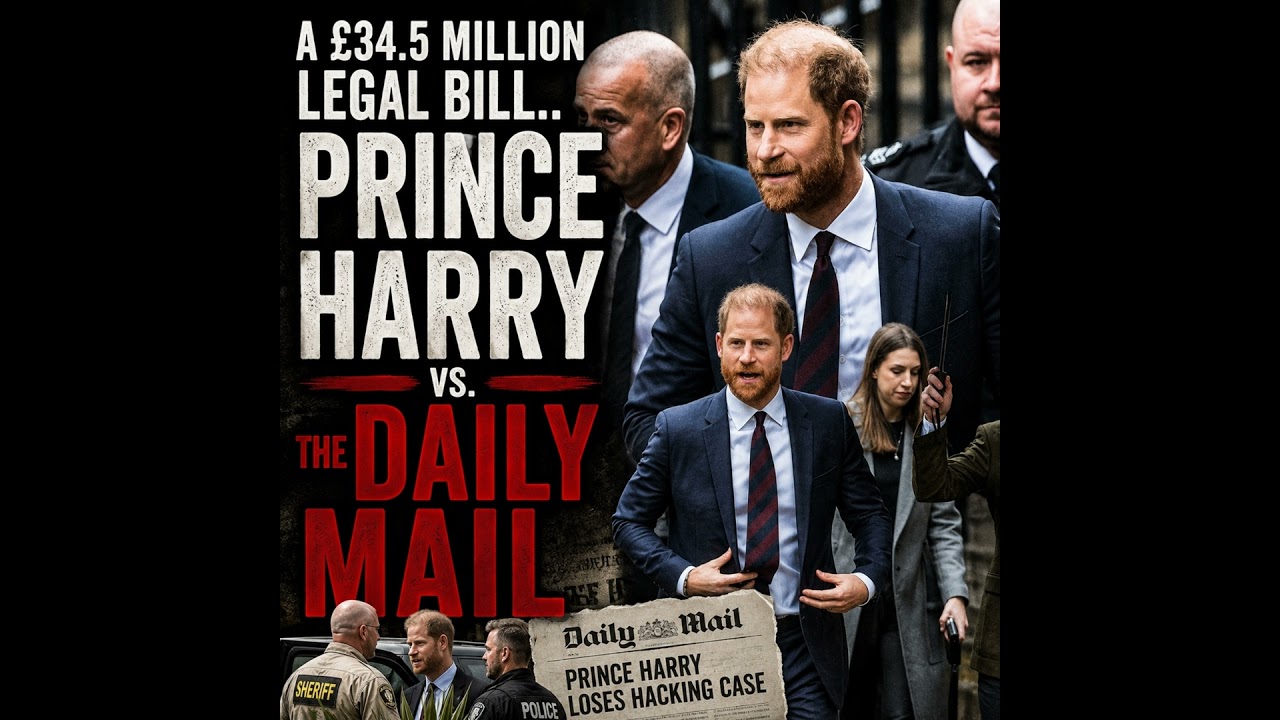 A &pound;34.5 Million Legal Bill.. Prince Harry vs. the Daily Mail
