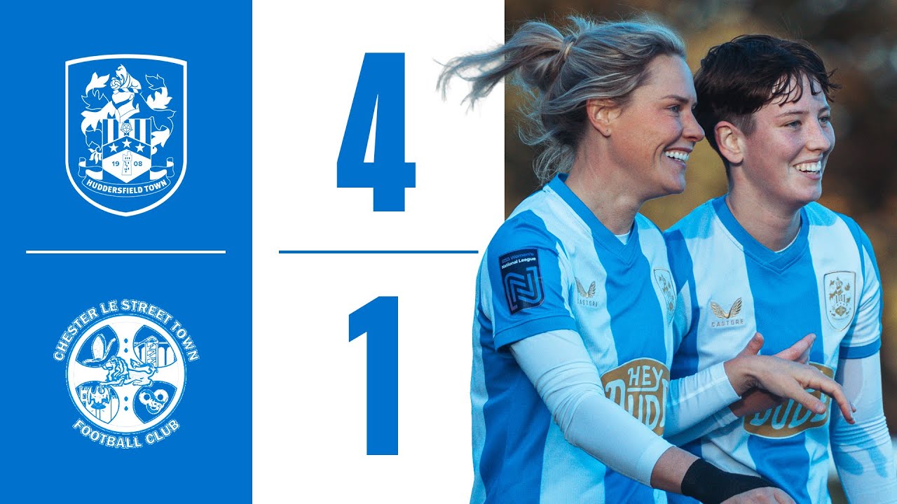HIGHLIGHTS | Huddersfield Town Women 4-1 Chester-Le-Street