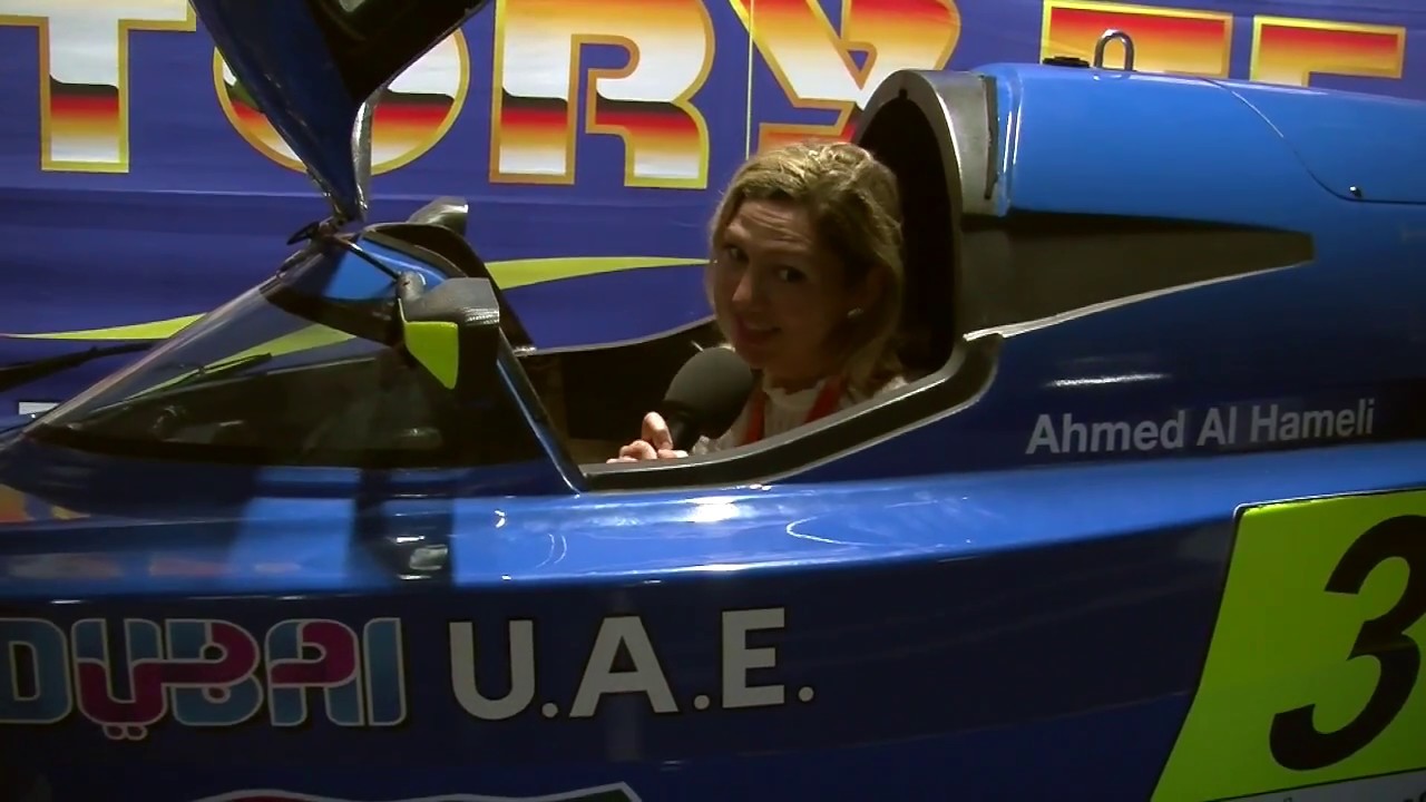 A close look at a F1 PowerBoat - F1H20 London