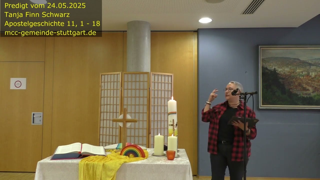 Gottesdienst vom 24.05.2025