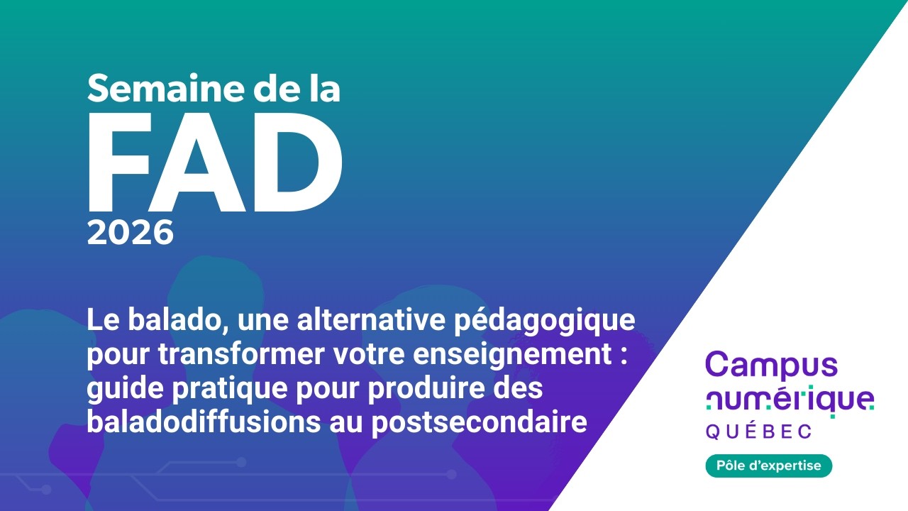 Le balado, une alternative pédagogique pour transformer votre enseignement