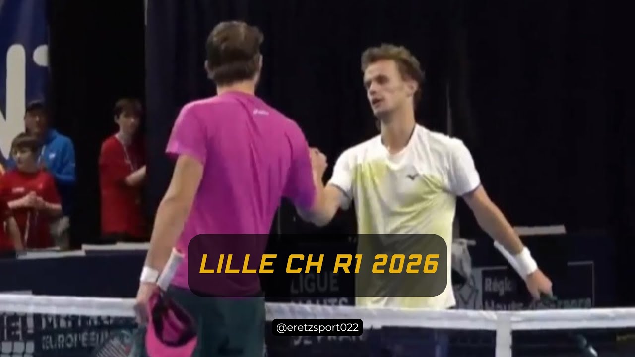 Lille Challenger 2026 R1: Luca van Assche [7] vs. Leandro Riedi Condensed Match