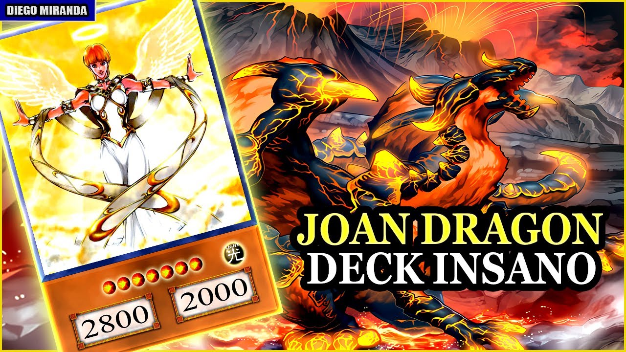 O DECK DE DRAGÕES COM A JOAN DA REBECCA É MUITO FORTE!! COMBO ABSURDO  - Yu-Gi-Oh! Duel Links