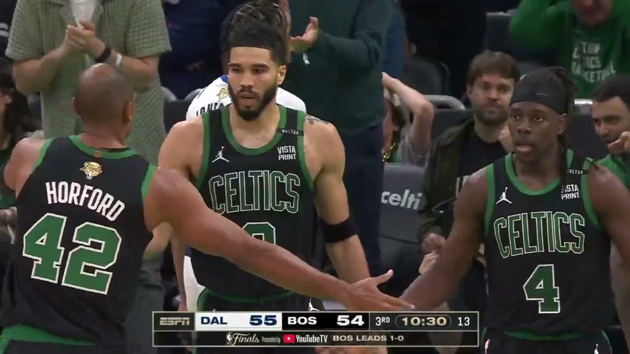 Jayson Tatum's almost TRIPLE DOUBLE performance in Finals 2024 Game 2 I June 9,2024 #nbafinals2024