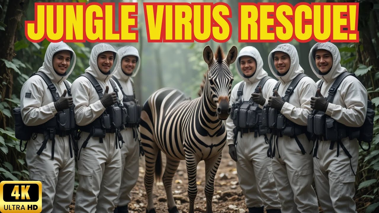 🌿 Jungle Rescue Mission: Saving Wildlife from the Deadly Groata Virus 🦓🦁🐘
