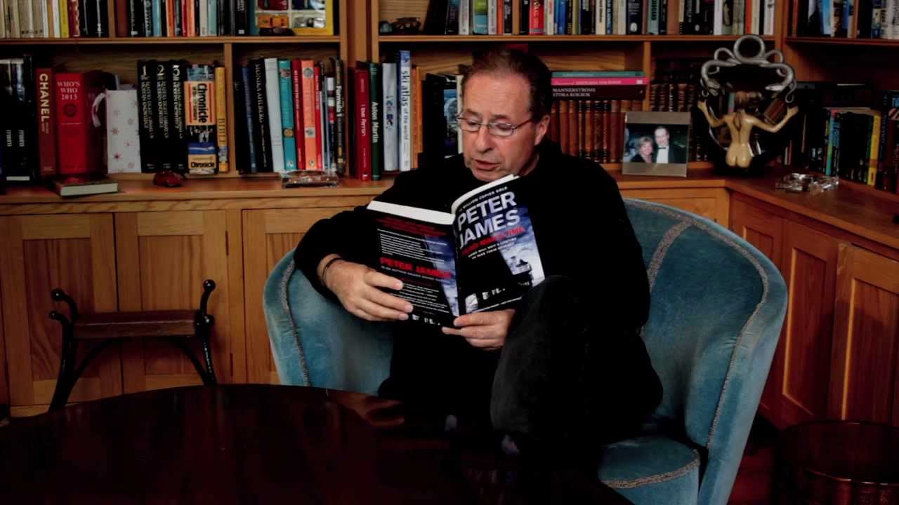Peter James reads from new Roy Grace novel DEAD MAN'S TIME