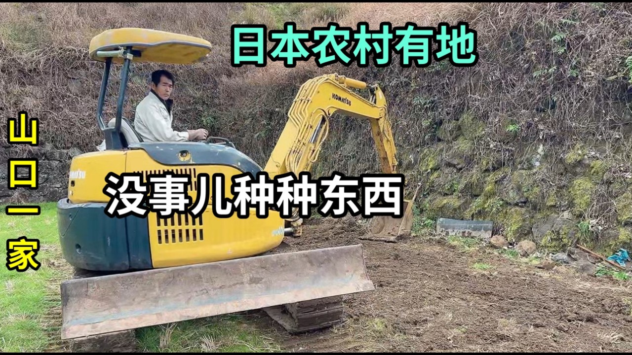 遠嫁日本農村，擁有一片土地，種菜種水果，太舒服了