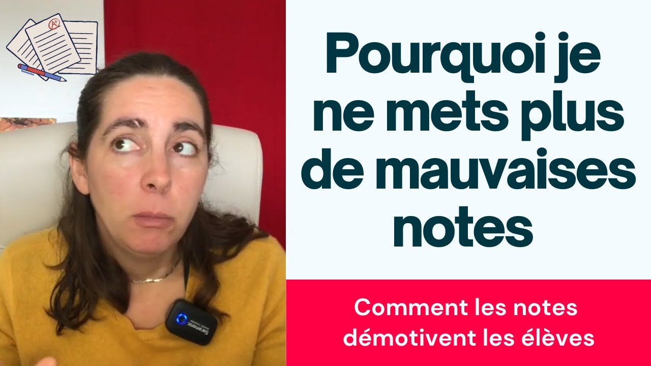 Comment les notes démotivent les élèves
