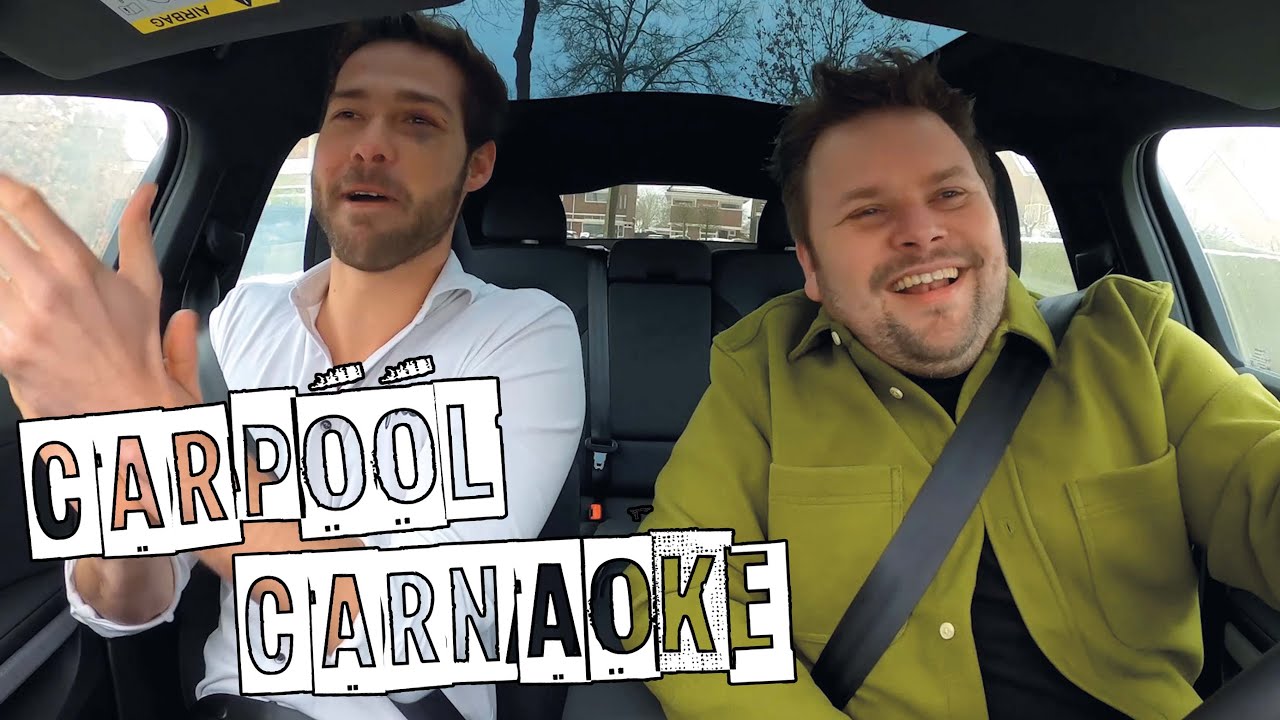 ZANGER KAFKE in de LANTERFANTJE CARPOOL CARNAOKE!