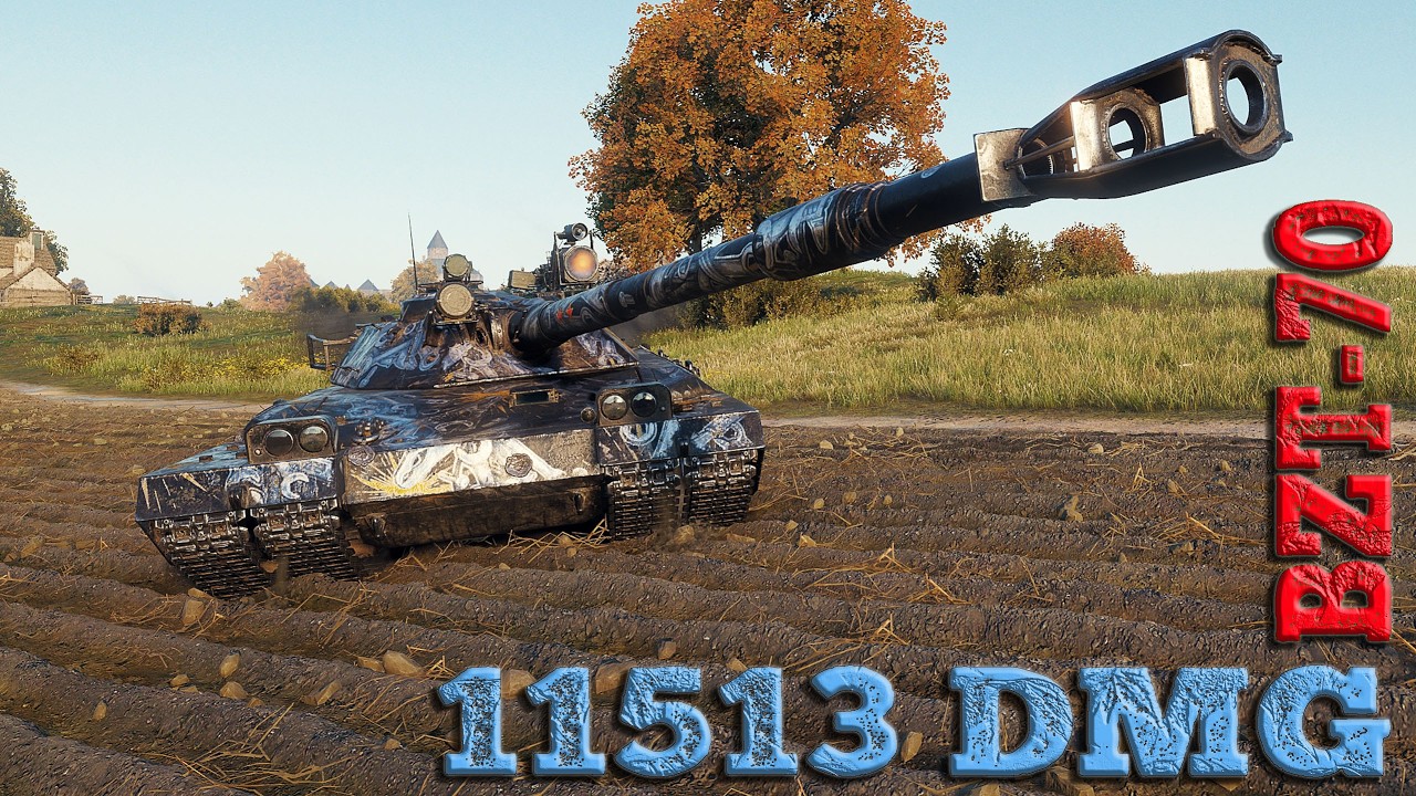 BZT-70 Ace tanker WoT /  бой на мастера WoT replays