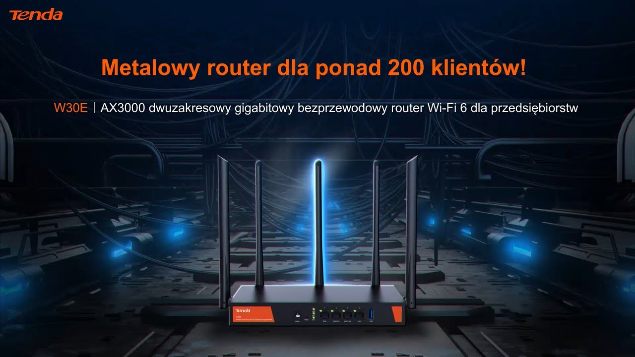 W30E router Wi-Fi 6 Tenda