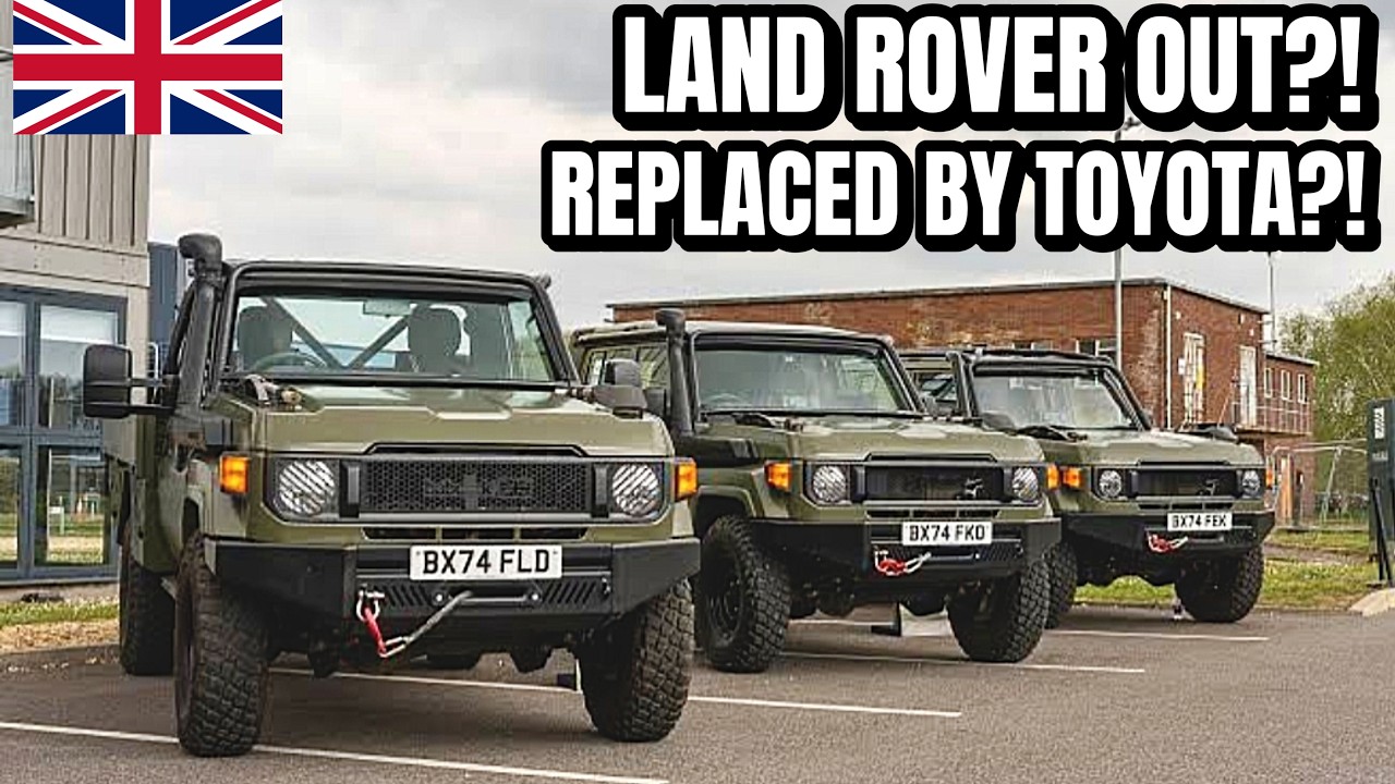 British Army Replaces Land Rover with Toyota-Based Military Truck? | Babcock GLV Revealed