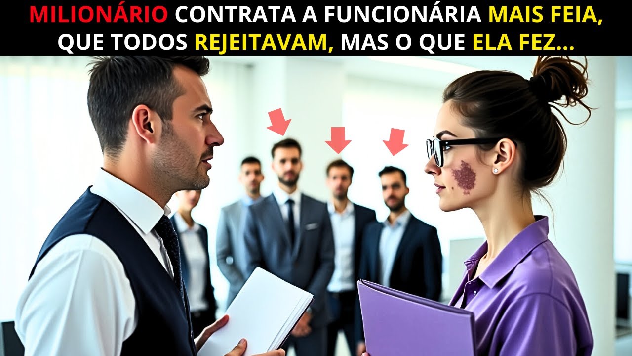 RAPAZ CONTRATA UMA FUNCIONÁRIA IGNORADA POR TODOS… E SUA ATITUDE SURPREENDE