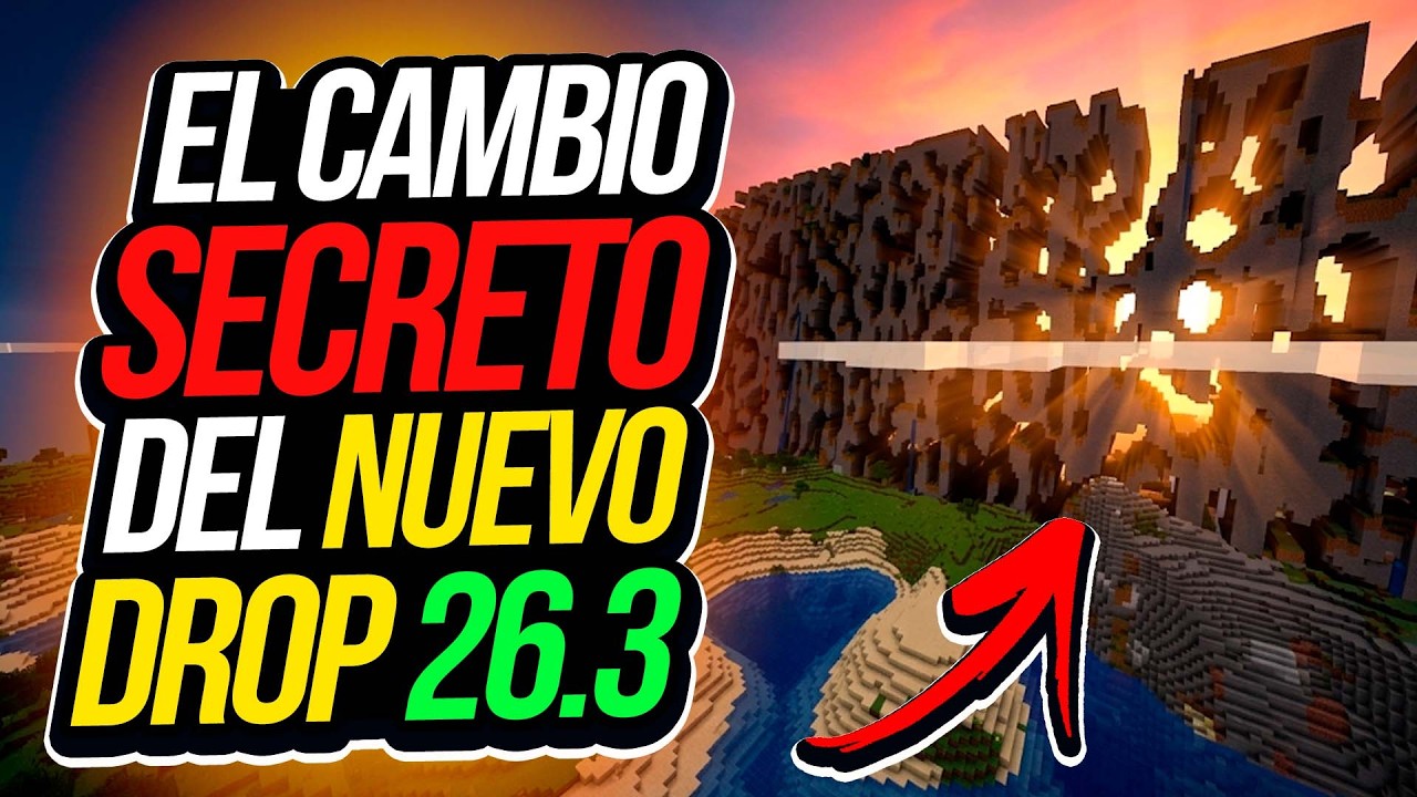 El CAMBIO SECRETO del Drop 26.3 Minecraft